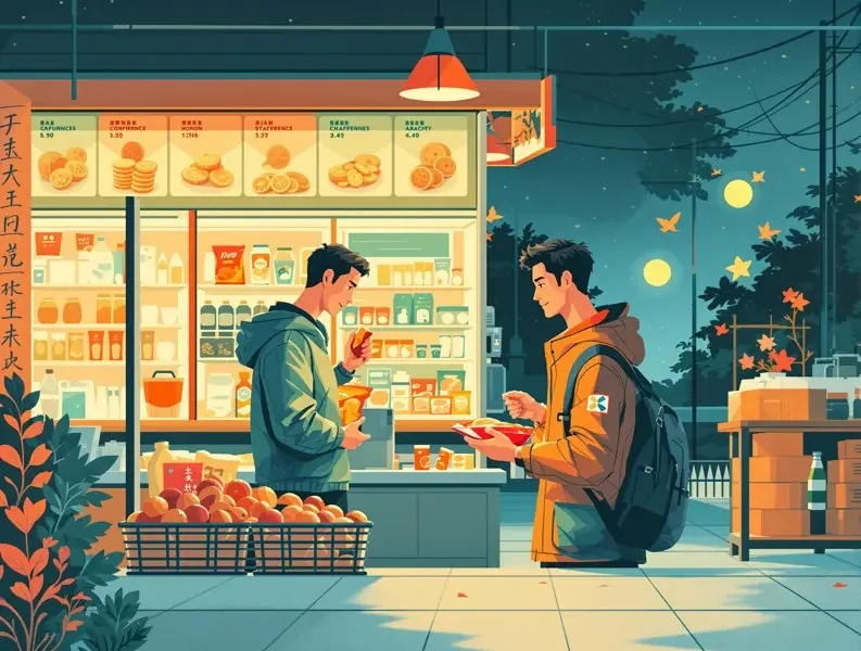 顶流男团成员凌晨现身便利店，素颜状态惊人 - 黑料官方网站配图